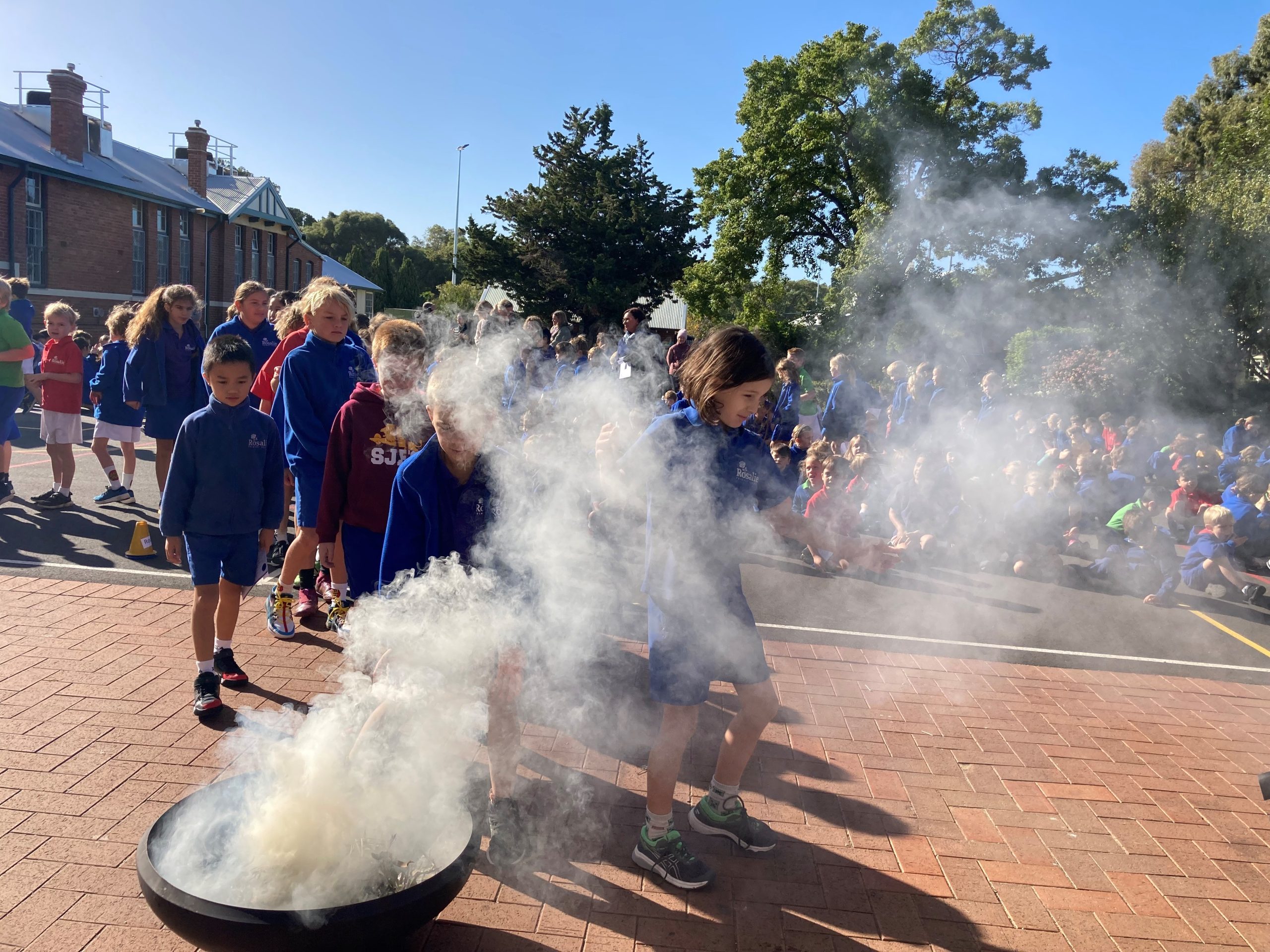 Smoking Ceremony | Rosalie Primary School